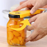Multipurpose Jar Bottle Can Opener with Non Slip Grip for Kitchen Use