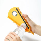 Multipurpose Jar Bottle Can Opener with Non Slip Grip for Kitchen Use