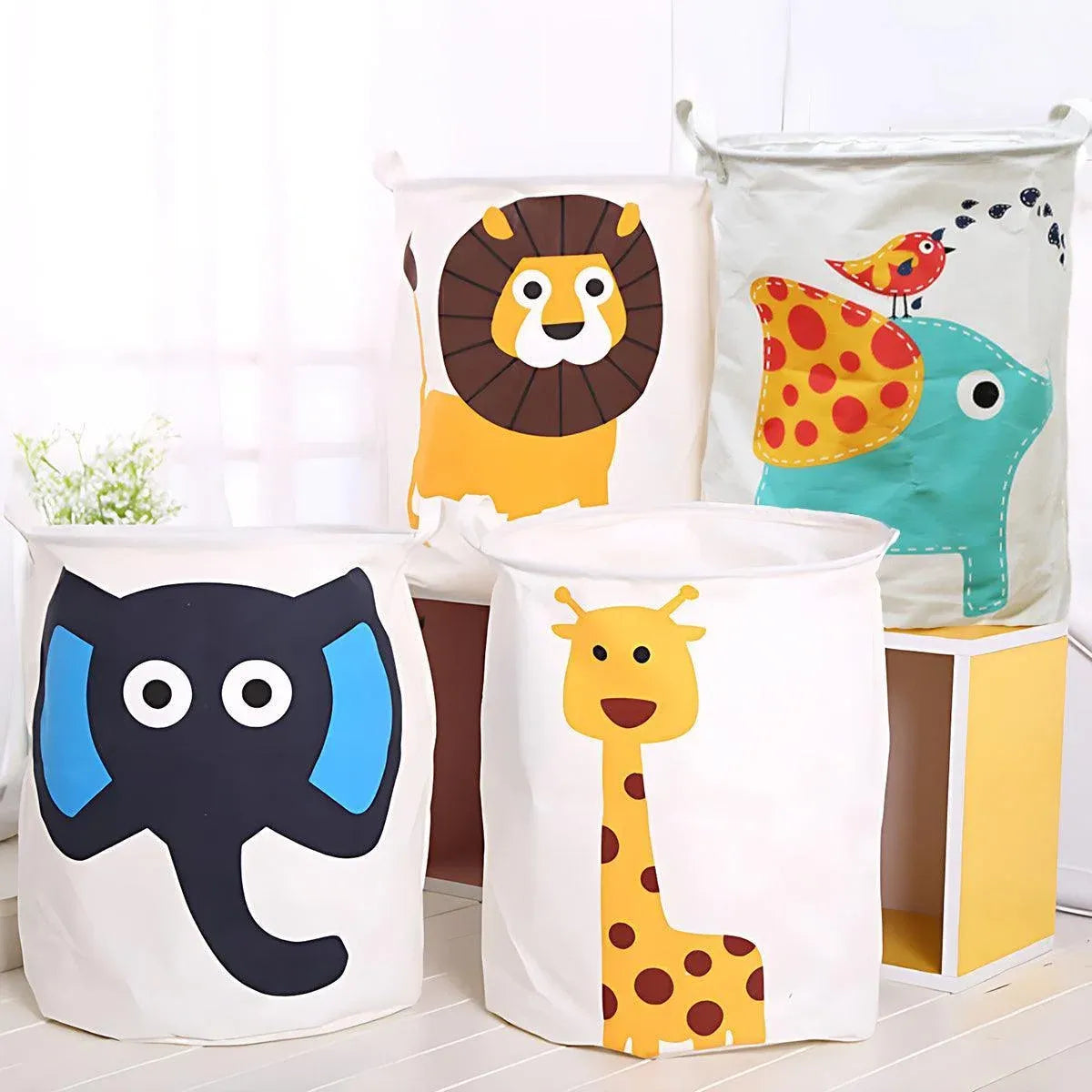 Collapsible Laundry Hamper Basket Storage Clothes Bag Washing Bin Toy Organiser - 03