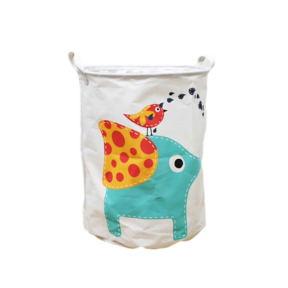 Collapsible Laundry Hamper Basket Storage Clothes Bag Washing Bin Toy Organiser - 03