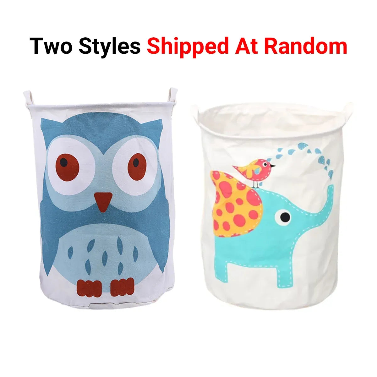 Collapsible Laundry Hamper Basket Storage Clothes Bag Washing Bin Toy Organiser - 06