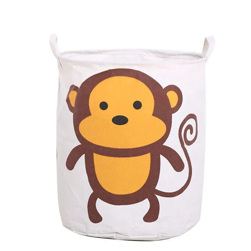 Collapsible Laundry Hamper Basket Storage Clothes Bag Washing Bin Toy Organiser - 07