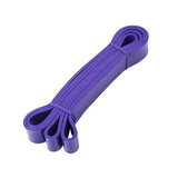 Heavy Duty Resistance Yoga Band Loop Exercise Fitness Workout Band Gym Band - Purple 35-85 lbs (32mm*2080mm)