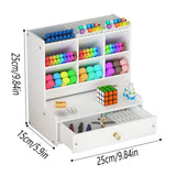 Office Desk Organizer Storage Drawer Pen Pencil Holder DIY Case Storage Rack