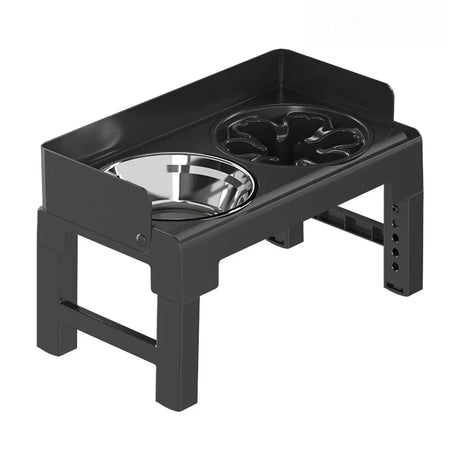 Height Adjustable Pet Feeding Bowl Dog Bowl Elevated Pet Dish Food Water Bowl