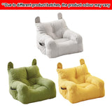 Small Sofa Chair Couch for Living Room Family Pet Furniture Comfortable Seat - White