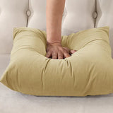 40x40cm Multicoloured Plain Solid Colour Cushion Cover Covers Decorative Pillow Case - Dark Purple