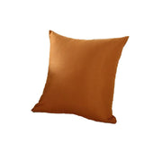 40x40cm Multicoloured Plain Solid Colour Cushion Cover Covers Decorative Pillow Case - Light Coffee