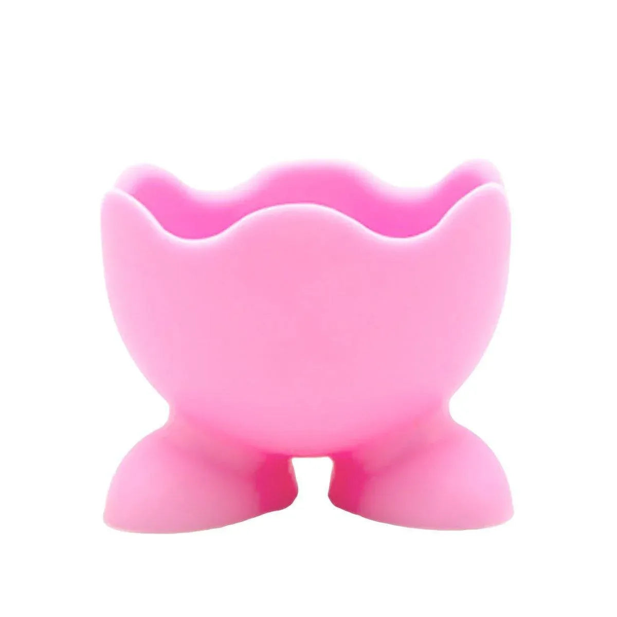 7PCS Breakfast Serving Cups Holders Set Boiled Egg Kitchen Silicone Egg Cup