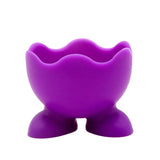 7PCS Breakfast Serving Cups Holders Set Boiled Egg Kitchen Silicone Egg Cup