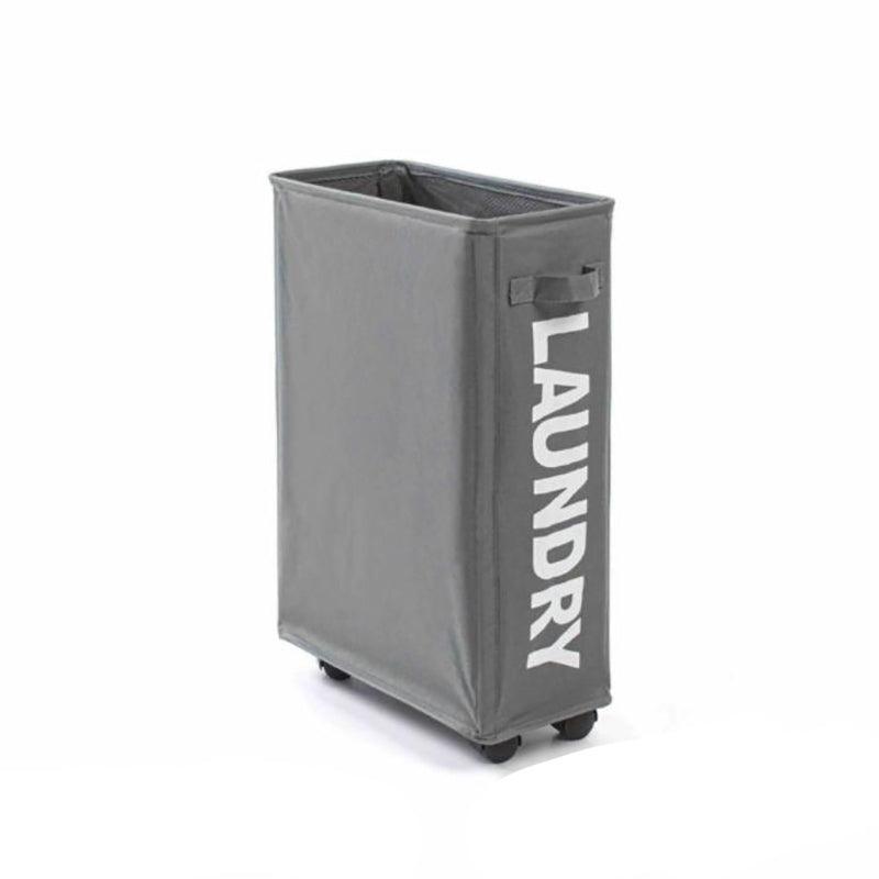 Large Foldable Laundry Washing Clothes Storage Bag Hamper Basket Bin Organiser - Navy