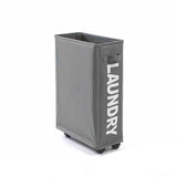 Large Foldable Laundry Washing Clothes Storage Bag Hamper Basket Bin Organiser - Navy