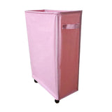 Large Foldable Laundry Washing Clothes Storage Bag Hamper Basket Bin Organiser - Purple