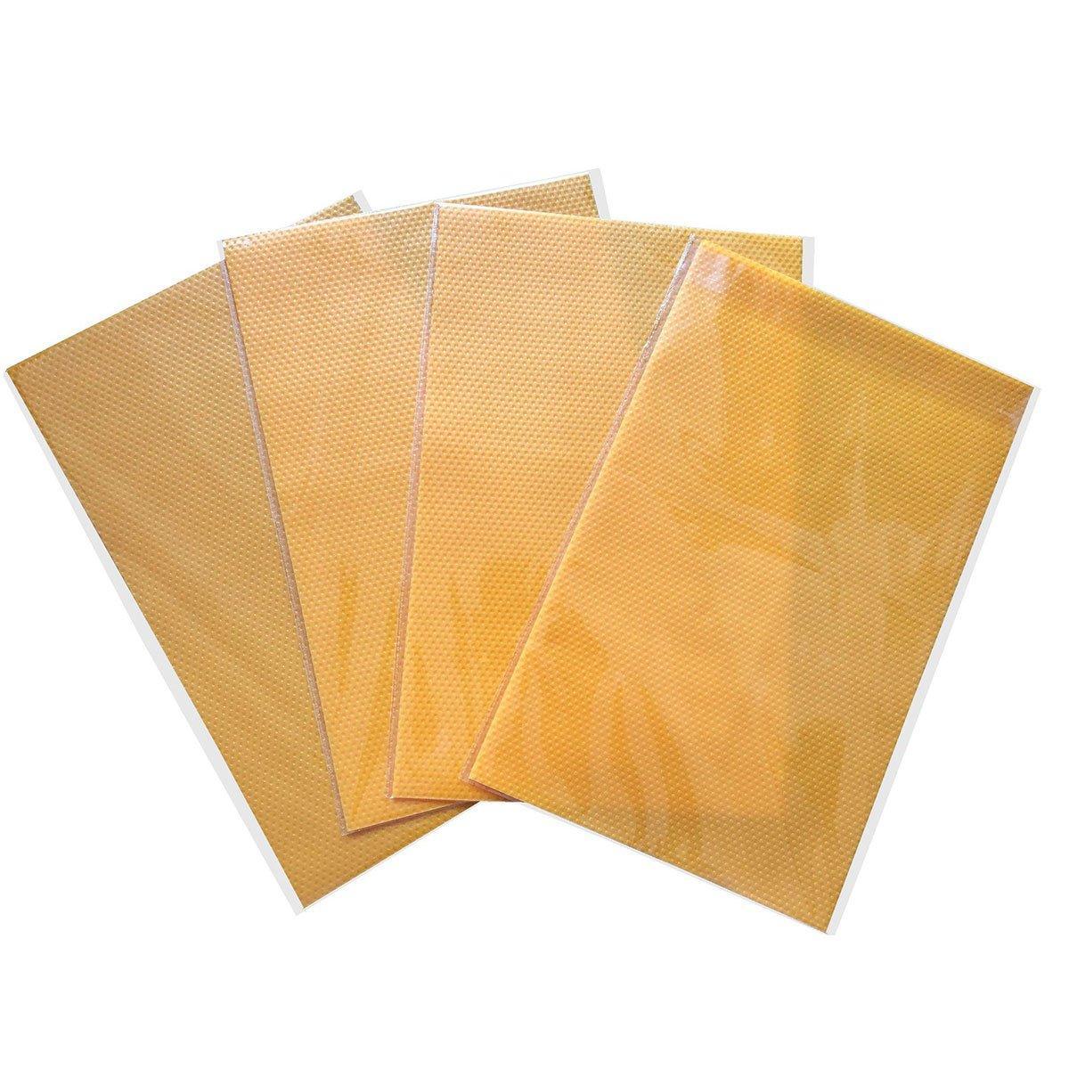 4PCS Cuttable Kitchen Anti-slip Mat Anti-fouling Refrigerator Drawer Liner Mat - Blue