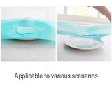 4PCS Cuttable Kitchen Anti-slip Mat Anti-fouling Refrigerator Drawer Liner Mat - Orange