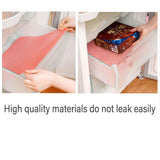 4PCS Cuttable Kitchen Anti-slip Mat Anti-fouling Refrigerator Drawer Liner Mat - White