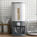 12Kg Automatic Grain Dispenser Cereal Rice Storage Box Kitchen Food Container