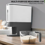 12Kg Automatic Grain Dispenser Cereal Rice Storage Box Kitchen Food Container