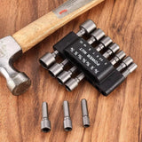14PCS Hexagonal Handle Electric Screwdriver Set with Bits Drill Power Tool Kit