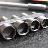 14PCS Hexagonal Handle Electric Screwdriver Set with Bits Drill Power Tool Kit