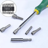 14PCS Hexagonal Handle Electric Screwdriver Set with Bits Drill Power Tool Kit