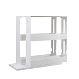 Slide Cabinet Organiser Rack Storage Pantry Kitchen Shelf Spice Jars Can Holder