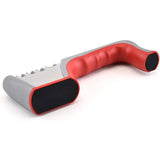 Four Stage Knife Sharpener Multifunction Kitchen Blade Sharpening Tool Quick Use - Red