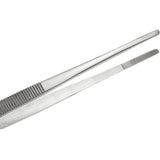Kitchen Tweezers Silver Garden Tweezer For Professional Use Craft Home Long Au - CR 25cm