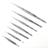 Kitchen Tweezers Silver Garden Tweezer For Professional Use Craft Home Long Au - CR 30cm