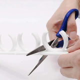 2Pcs Kitchen Spice Gripper Strip Jar Rack Organiser Storage Holder Wall
