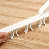 2Pcs Kitchen Spice Gripper Strip Jar Rack Organiser Storage Holder Wall