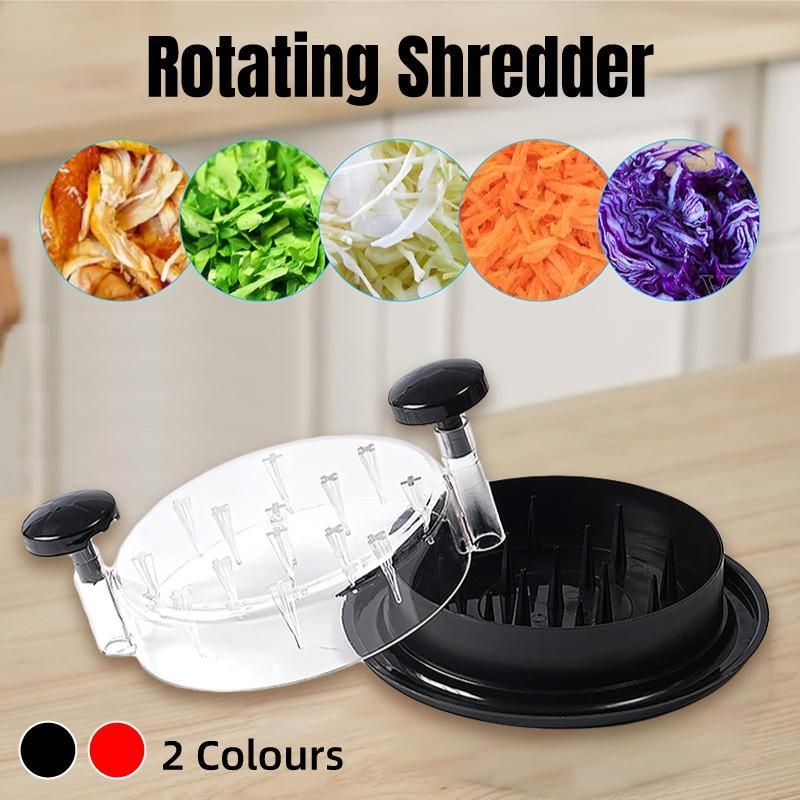 Chicken Breast Shredder Meat Mincer Tear Shredder Handheld Mincing Tool Kitchen - Red