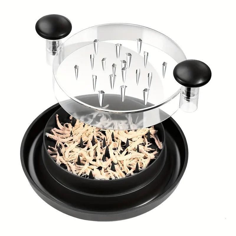 Chicken Breast Shredder Meat Mincer Tear Shredder Handheld Mincing Tool Kitchen - Red