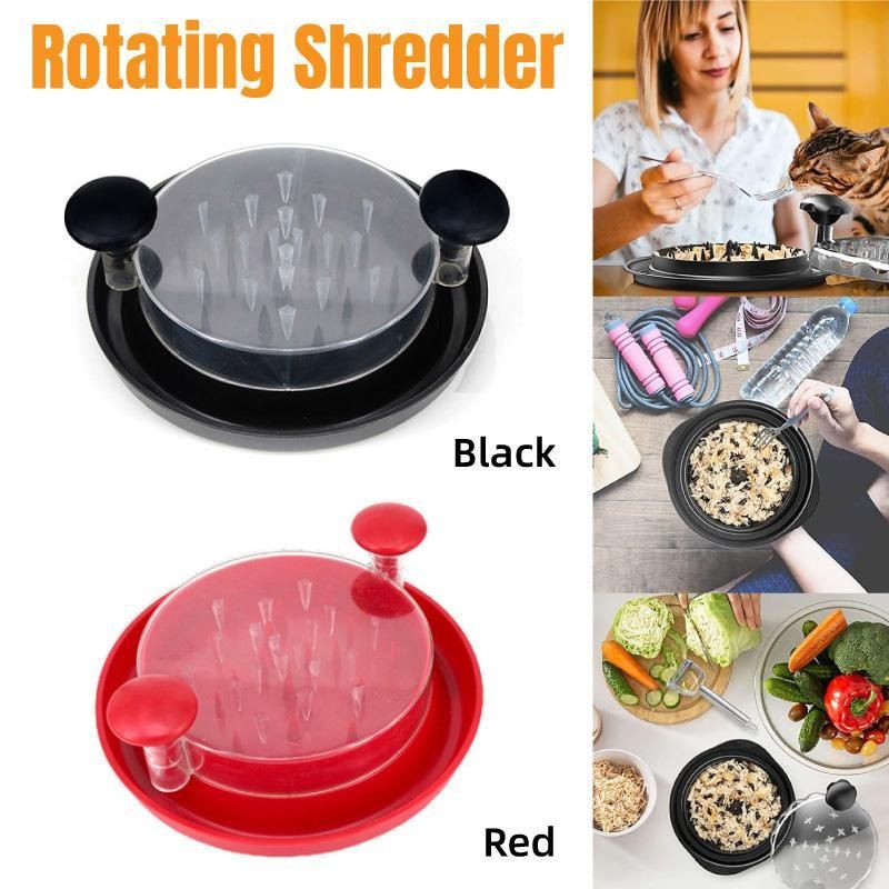 Chicken Breast Shredder Meat Mincer Tear Shredder Handheld Mincing Tool Kitchen - Red