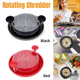 Chicken Breast Shredder Meat Mincer Tear Shredder Handheld Mincing Tool Kitchen - Red