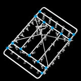 30/40/55 Pegs Stainless Steel Laundry Sock Underwear Clothes Dryer Rack Hanger - 30Pegs