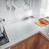 Waterproof Oil Proof Aluminum Foil Sticker Self Adhesive Kitchen Wallpapers AU