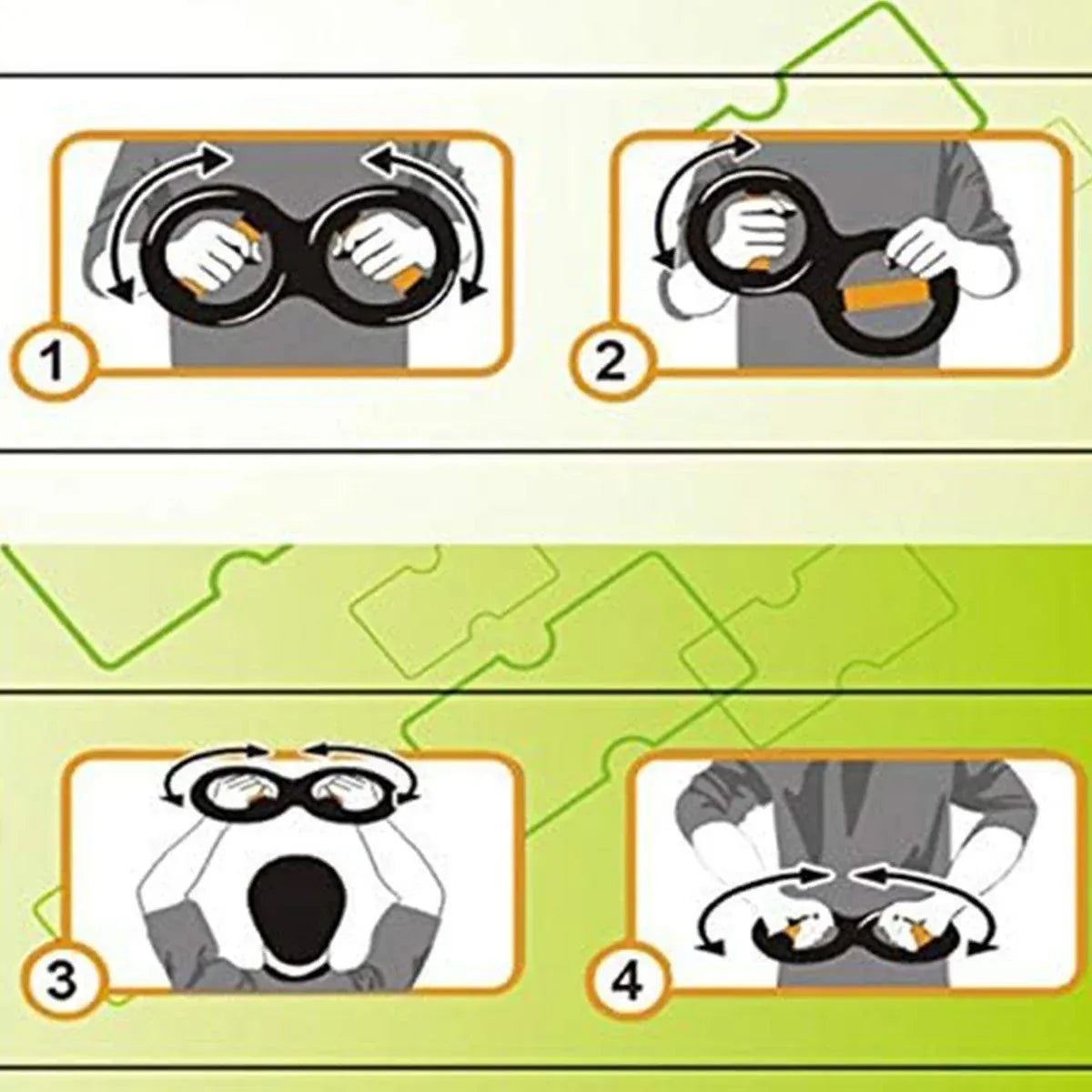 Multifunctional Arm Strength Grip Wrist Power Device Fitness Hand Grip Enhancer - 10kg