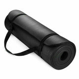 15mm Thick Yoga Mat Pad NBR Nonslip Exercise Fitness Pilate Gym Durable - Purple