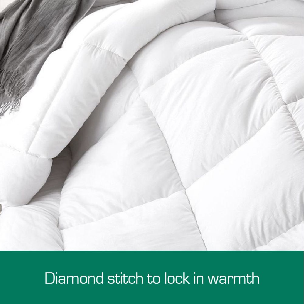 Woolcomfort Aus Made Merino Wool Quilt 500GSM 240x210cm King Size