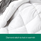 Woolcomfort Aus Made Merino Wool Quilt 500GSM 240x210cm King Size
