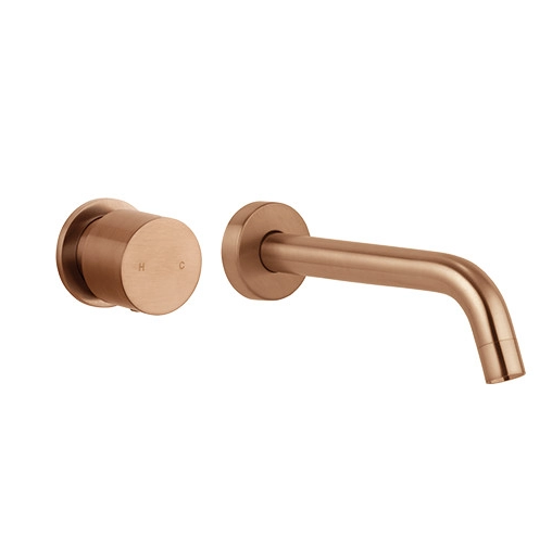 2020 shower Bath Burnished rose gold Gold Progressive Brass wall mixer tap faucet