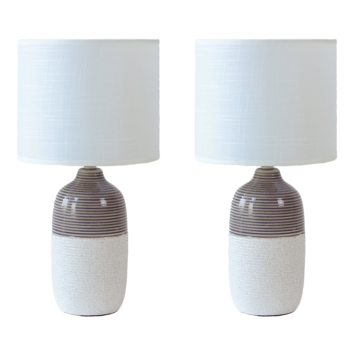 Botany Ceramic Table Lamp Set of 2