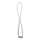 Infinite LED Floor Lamp - Chrome