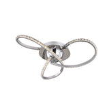 Irie Dimmable 3 Lights LED Ceiling Light - Chrome