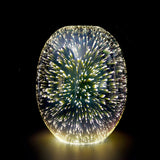 Moravian Glass Oval Pendant Light - Copper