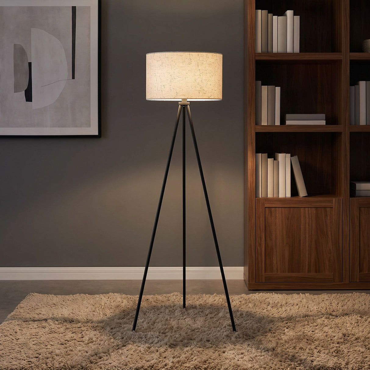 Reynaldo Tripod Floor Lamp