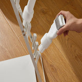 Universal Non-punch Vacuum Cleaner Floor Storage Bracket for Dyson - Black