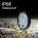 6.7W White Light Round - Shaped Waterproof Car Boat Marine Work Lights Spotlight Led Bulbs Dc 9 - 30V