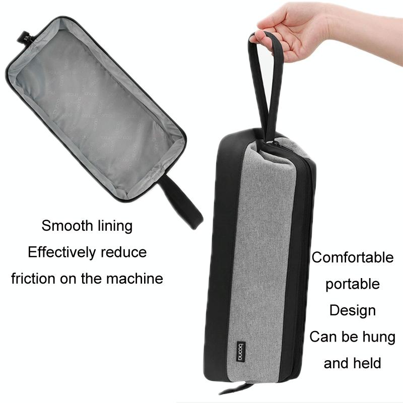 Gray Handle Organizer Bag for Dyson Hair Dryer and Curling Iron